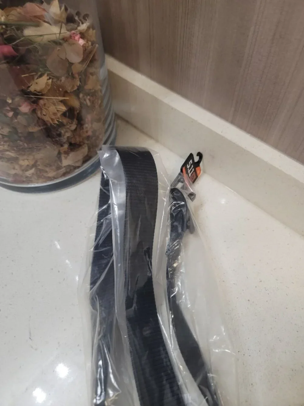 5.11 Tactical TDU 1/2 Inch Duty Belt, Black Solid - M New NWT